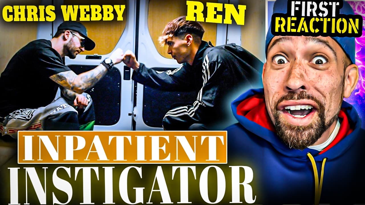 Ren x Chris Webby = ANARCHY!! Instigator FIRST TIME REACTION,,, sheesh...