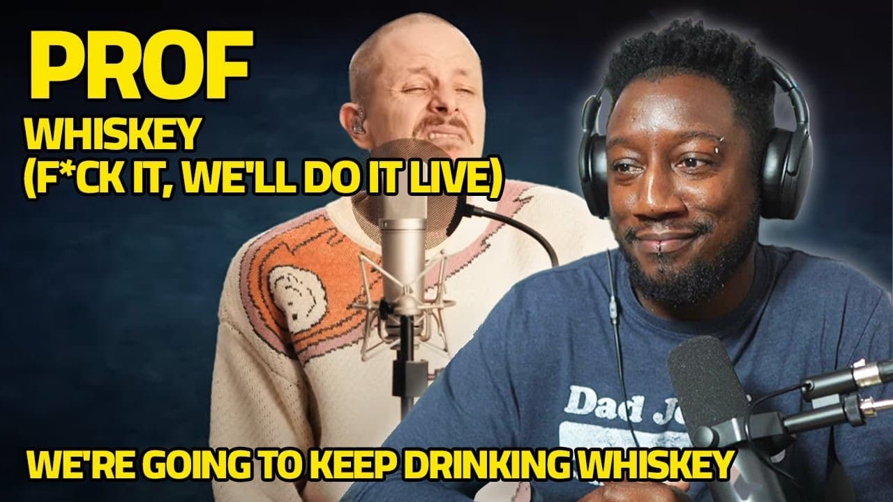 PROF IS GOING TO DRINK WITH ME | Prof's Whiskey (Live) Reaction