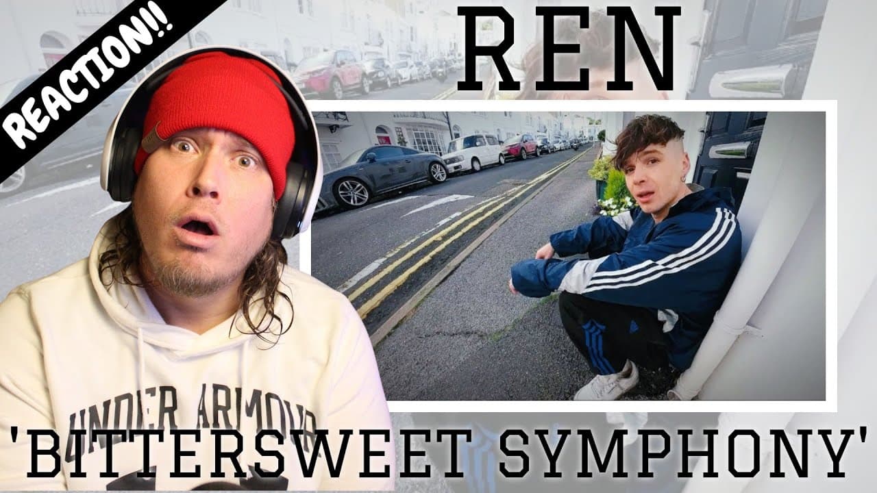 Ren - Bittersweet Symphony (The Verve retake) (REACTION!!) Guys! He Rapped On 90's Classic!