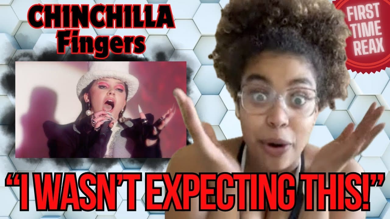 Singer's First Time REAX to Fingers by Chinchilla!