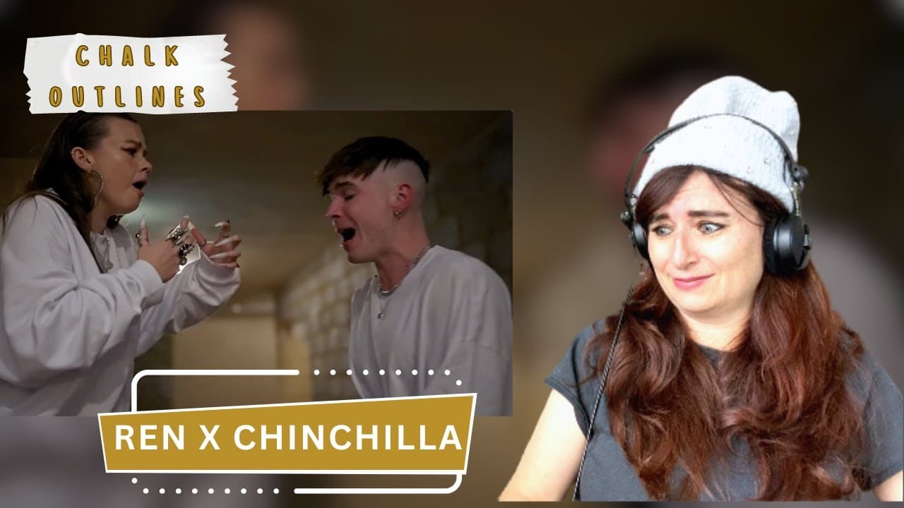 Ren x Chinchilla - Chalk Outlines - Vocal Coach Reaction & Analysis