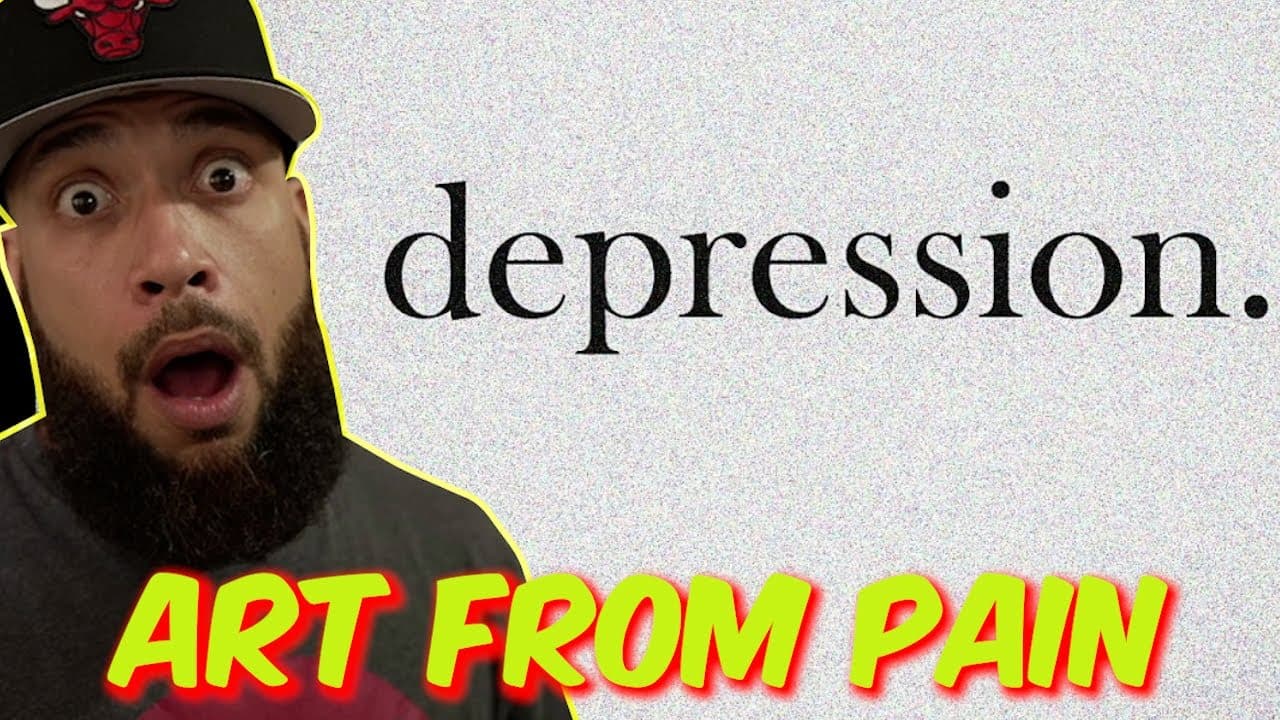 From Pain to ART! American Videographer REACTS to Ren "Depression" Lyric Video - FIRST TIME REACTION