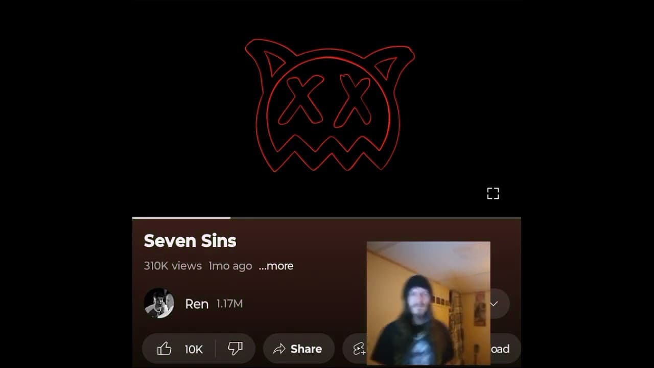 REN- SEVEN SINS  HE IS A CREATIVE GENIUS 💜🖤 INDEPENDENT ARTIST REACTS