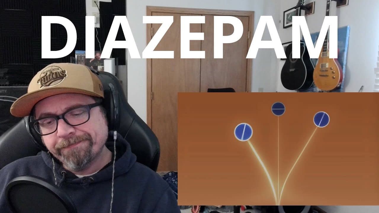 SELF DESTRUCTION AND HEALING - Ren - Diazepam (Official Visualizer) - FIRST LISTEN