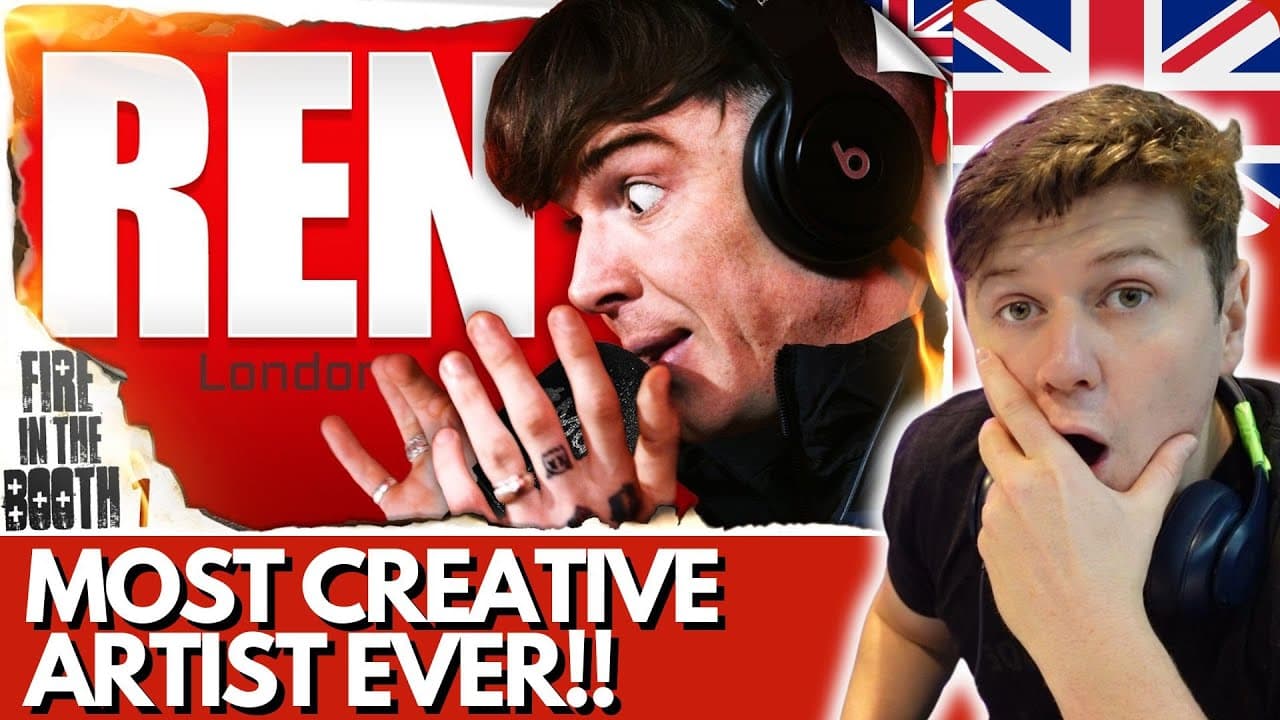 REN IS A ALIEN! REN - Fire in the Booth🇬🇧|🇮🇪IRISH REACTION