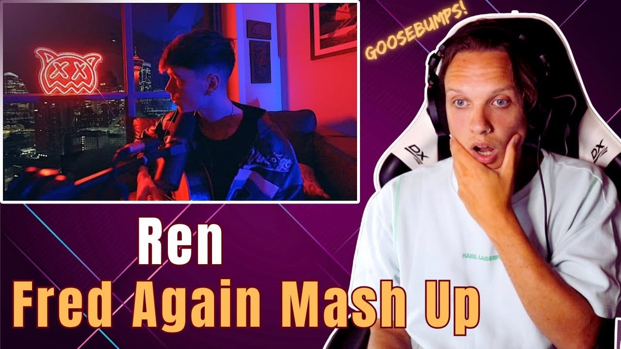 Ren - "Fred Again Mash Up" | First Time REACTION