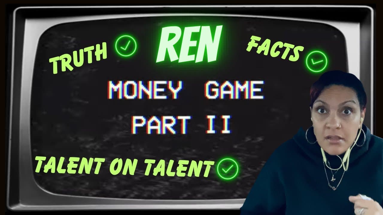 Money Game part 2 - REN, reaction ❤️❤️❤️that HOOK though❤️❤️❤️ I love you Brotha 🔥🙌🏾💣❤️🙏🏽