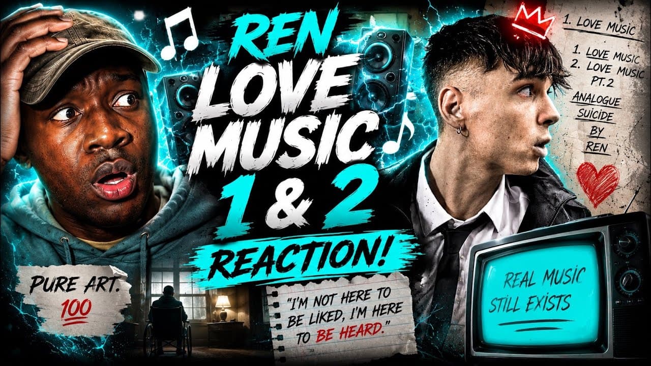 REN - LOVE MUSIC 1 & 2 REACTION 😳🔥