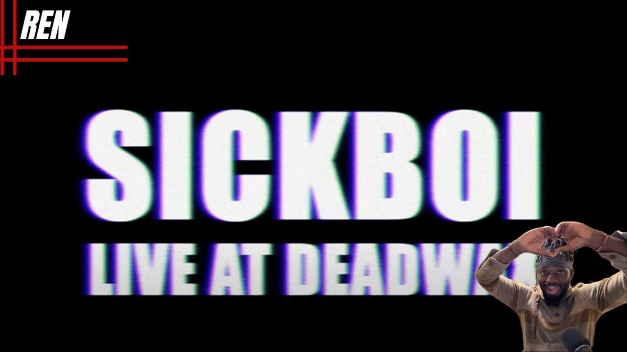 Ren ~ The Sick Boi Live at Dead Wax (Full Video) Tréaction