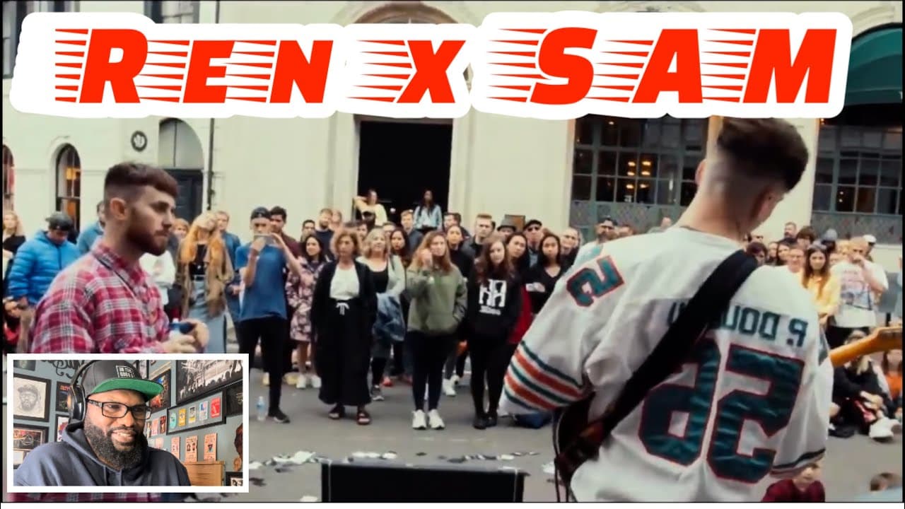 Ren & Sam Tompkins - Walking On The Moon / No Diggity | REACTION