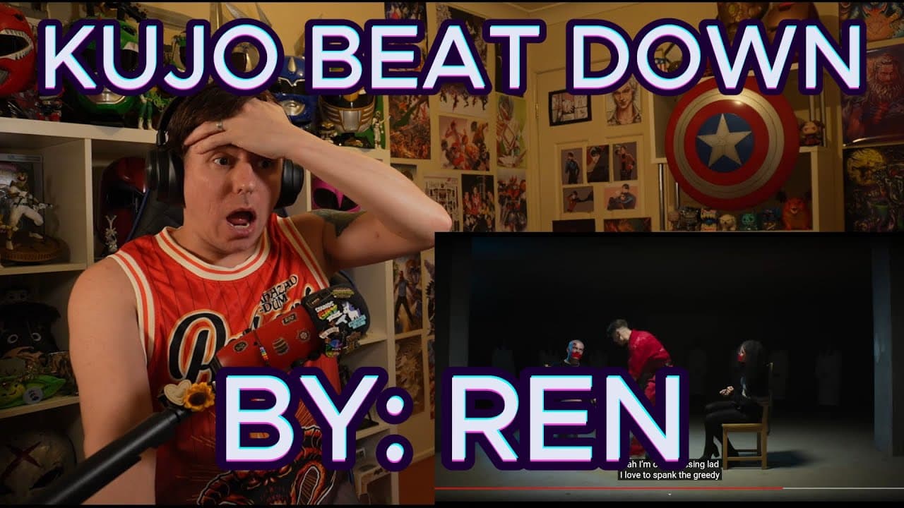 HE SHOULDN'T HAVE POKED THE BEAR!!!!!!!!!!!!!! Blind reaction to Ren - Kujo Beat Down