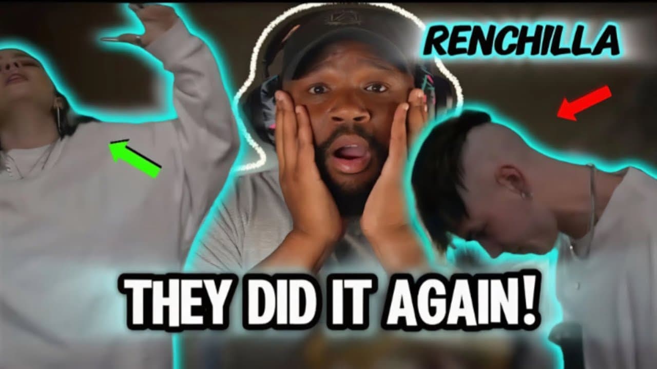 FIRST TIME HEARING ***  REN x CHINCHILLA -  CHALK OUTLINES (LIVE) |  RENSDAY REACTION