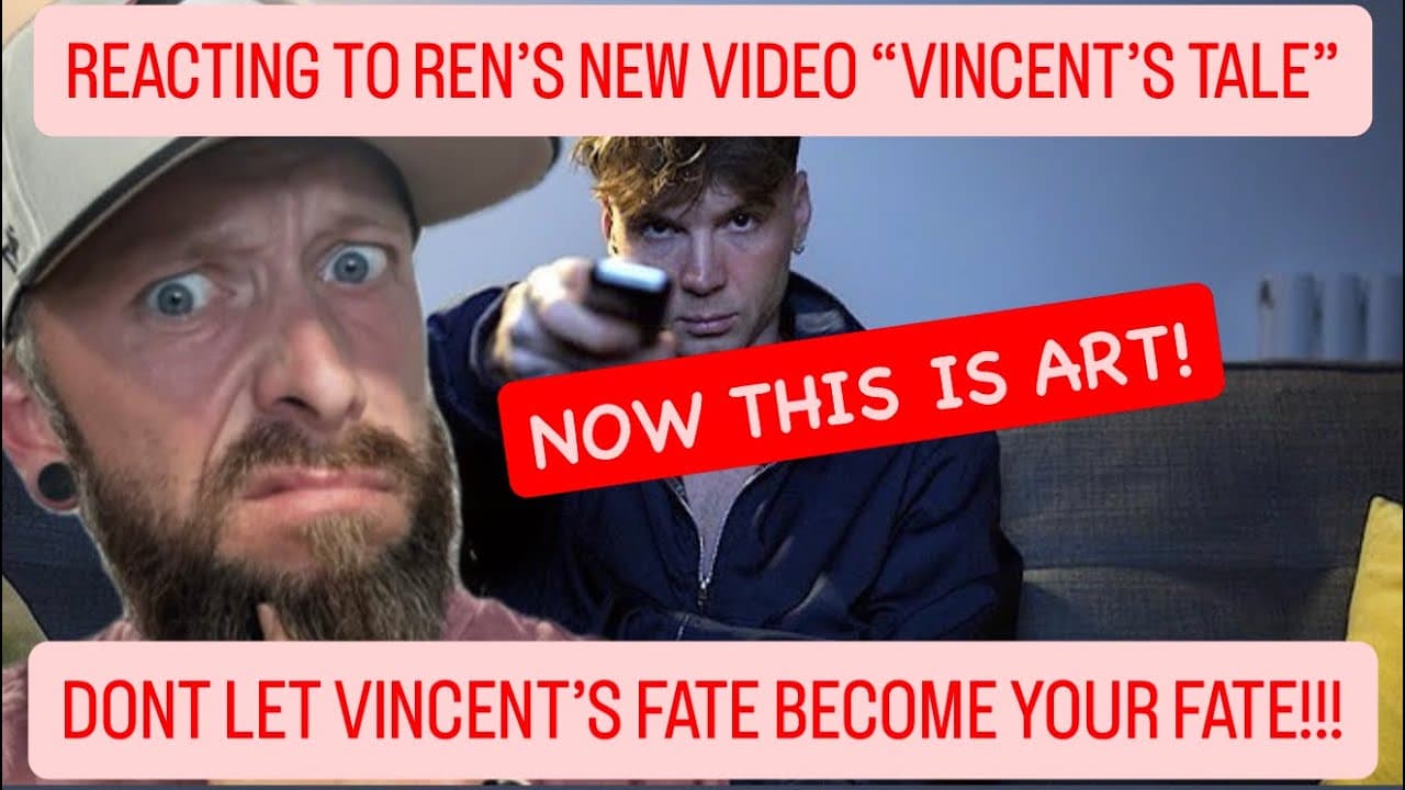 DONT LET VINCENT'S FATE BECOME YOURS !! | Reacting To "Vincent's Tale - Self Portrait" By REN