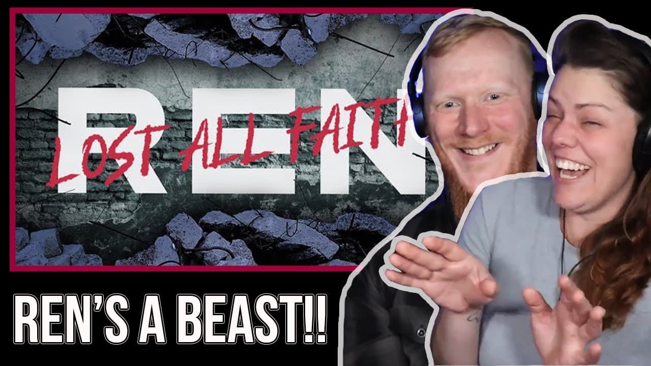 COUPLE React to Ren - Lost All Faith | OFFICE BLOKE DAVE