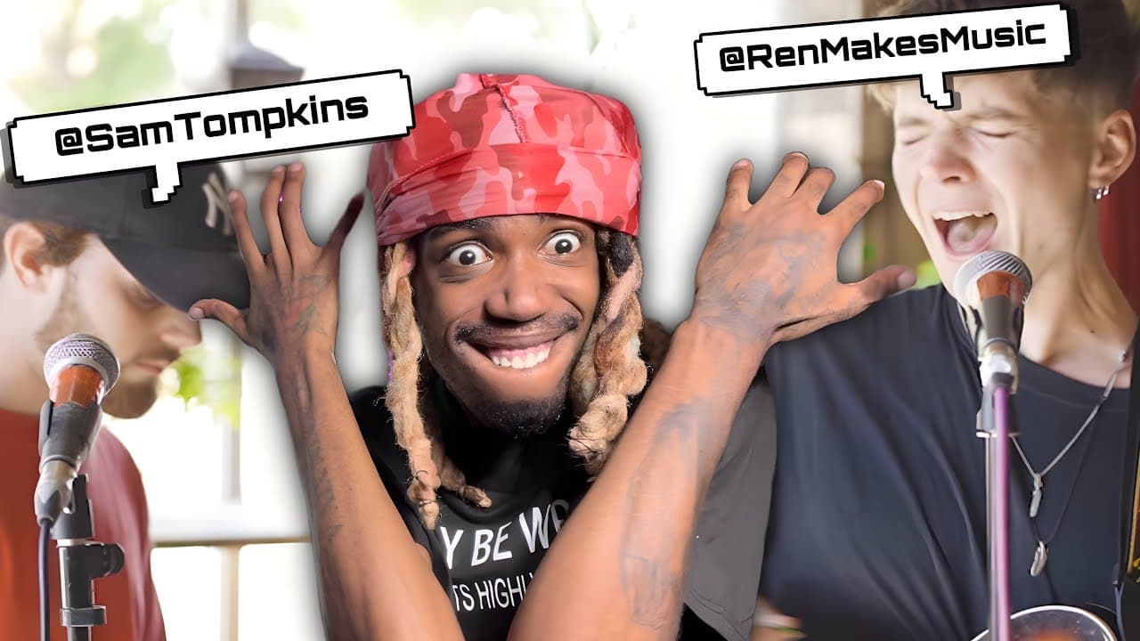 OMG REN IS ON FIRE FIRE FIRE FIRE!! | Ren & Sam Tompkins - Blind Eyed | REACTION