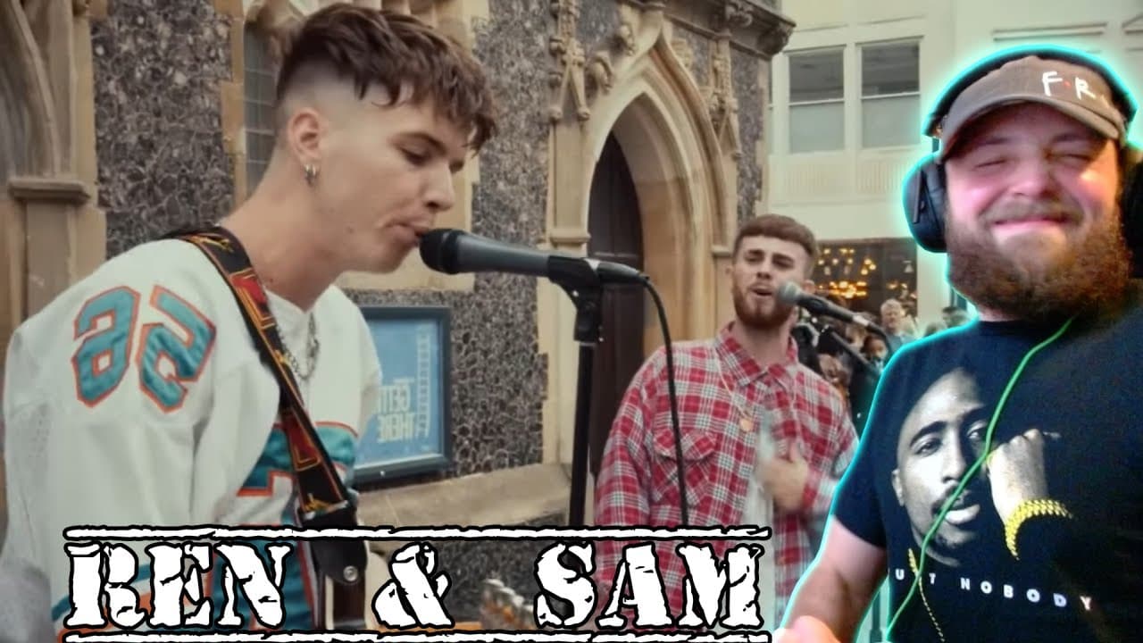 Ren SURPRISED ME! (Reaction) | Ren & Sam Tompkins - Walking On The Moon / No Diggity (Live)