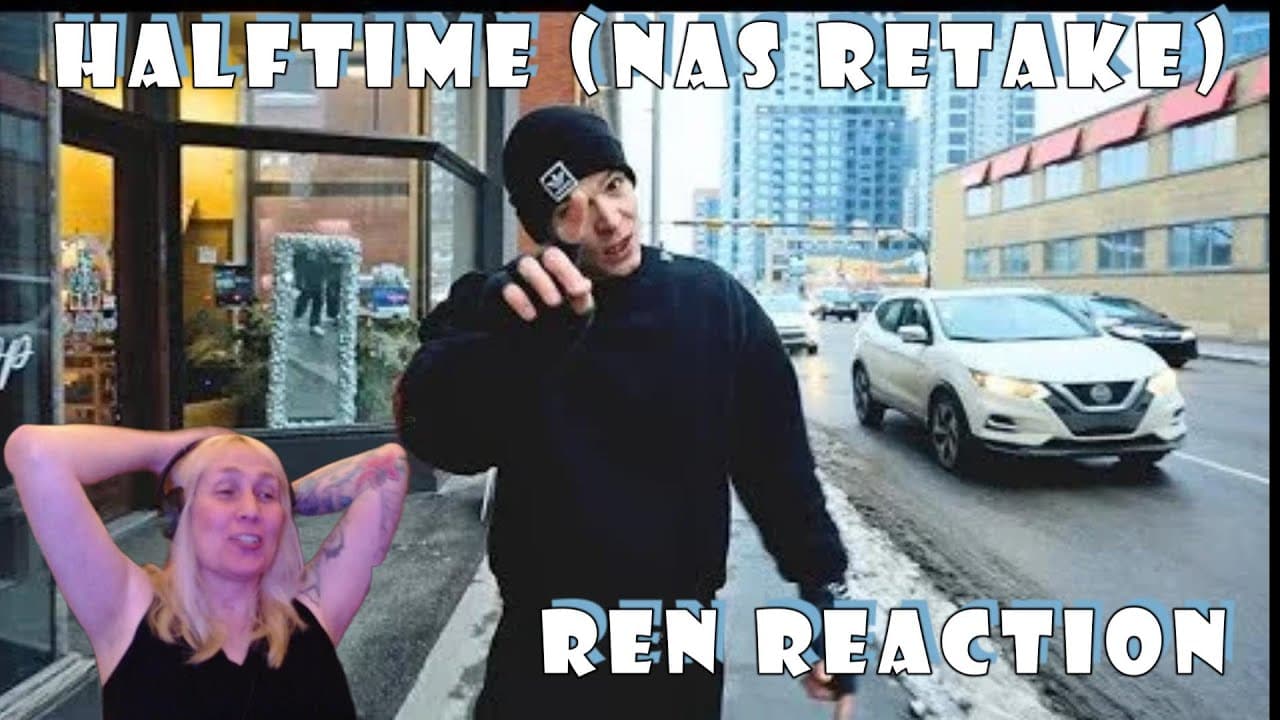 SOOO Many BARS!!! Reaction to: "Halftime (Nas Retake)" by  REN