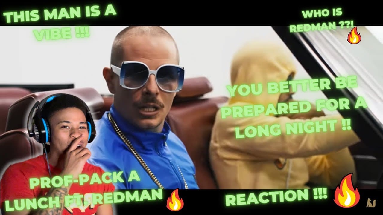 HE IN HIS OWN LANE FR !! PROF-PACK A LUNCH Ft. REDMAN (REACTION) #reaction #prof #horse #redman