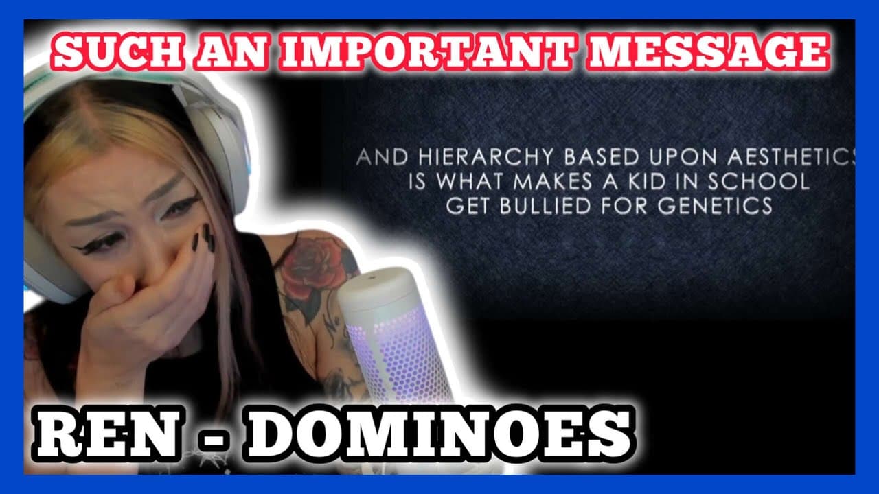 WARNING: TEARS!!! | Ren - Dominoes reaction with tears