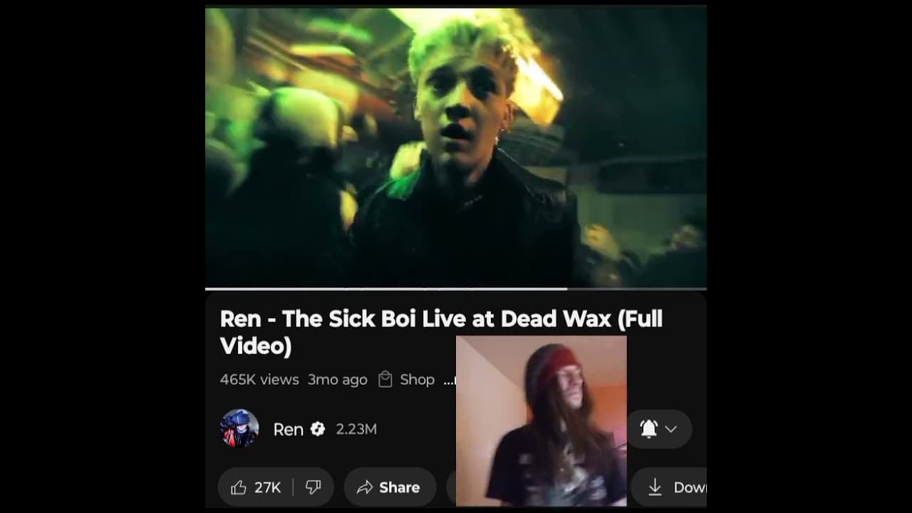 REN- ANIMAL FLOW(LIVE DEAD WAX) REVISITING OUR FIRST REN SONG      💜🖤 INDEPENDENT ARTIST REACTS