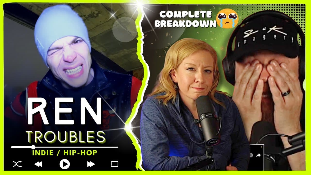 REN "Troubles"  - He Cried Again :(  // Audio Engineer & Wifey React