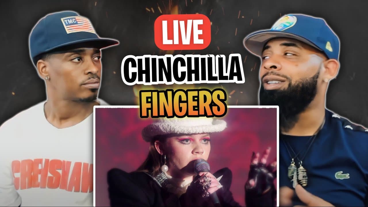 AMERICAN RAPPER REACTS TO-VERO Presents: CHINCHILLA - FINGERS Live for HungerTV