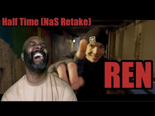 IT'S HIM AGAIN!! Ren - Halftime ( Nas Retake ) REACTION