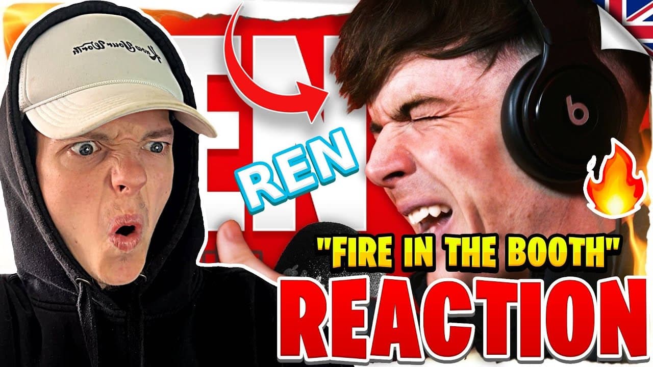 HE SMASHED THIS! 🔥REN - Fire in the Booth  // REACTION!!!