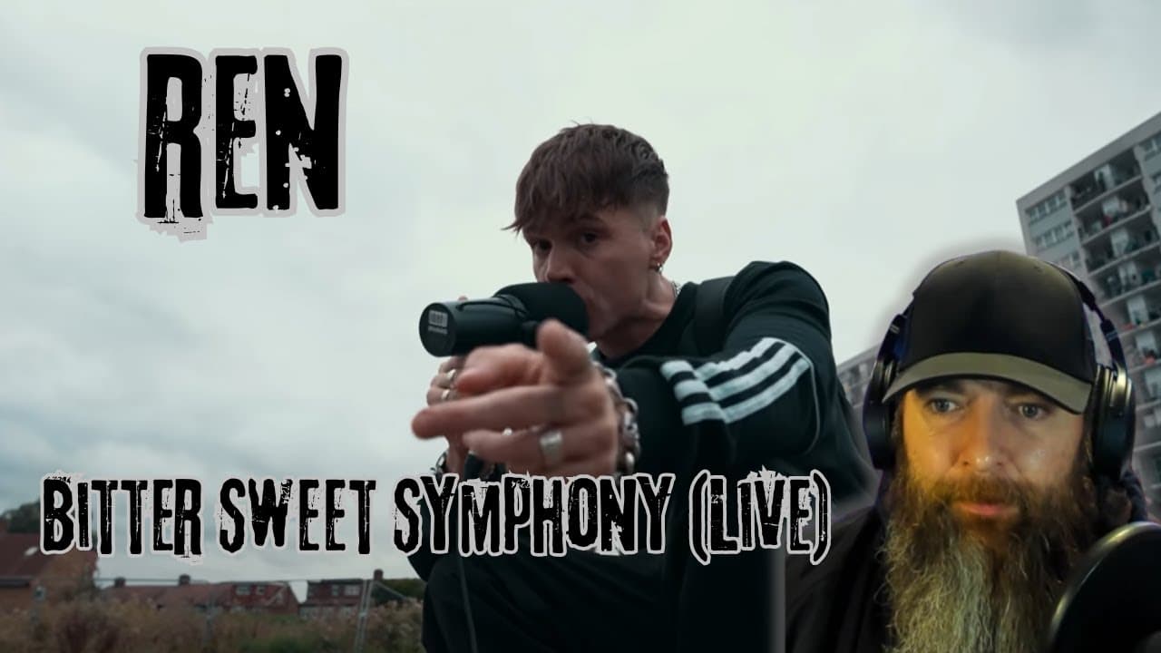 Ren - Bitter Sweet Symphony (Live) MUSIC VIDEO REACTION!