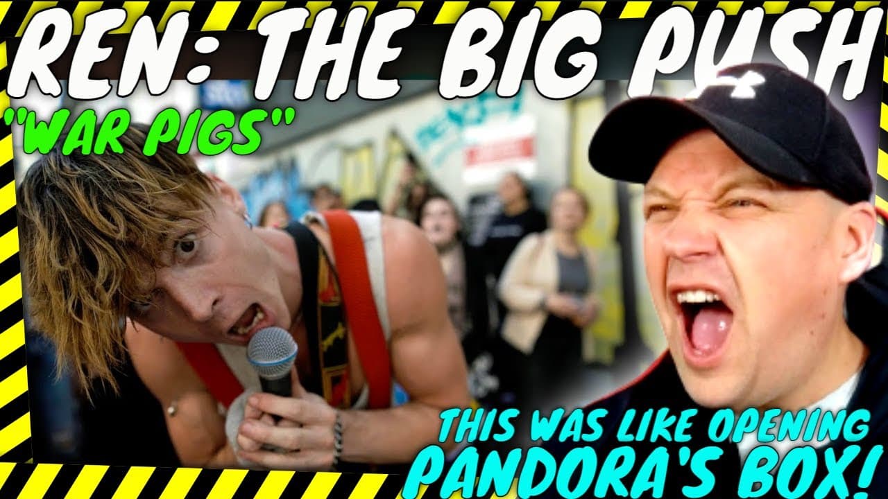 " War Pigs " By REN & THE BIG PUSH Is Easily One Of The Best Things Ive SEEN!! [ Reaction ]