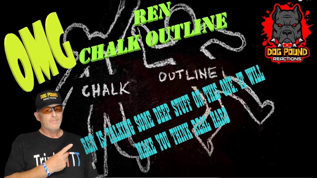 Ren X Chinchilla - Chalk Outlines/ by Dog Pound Reaction