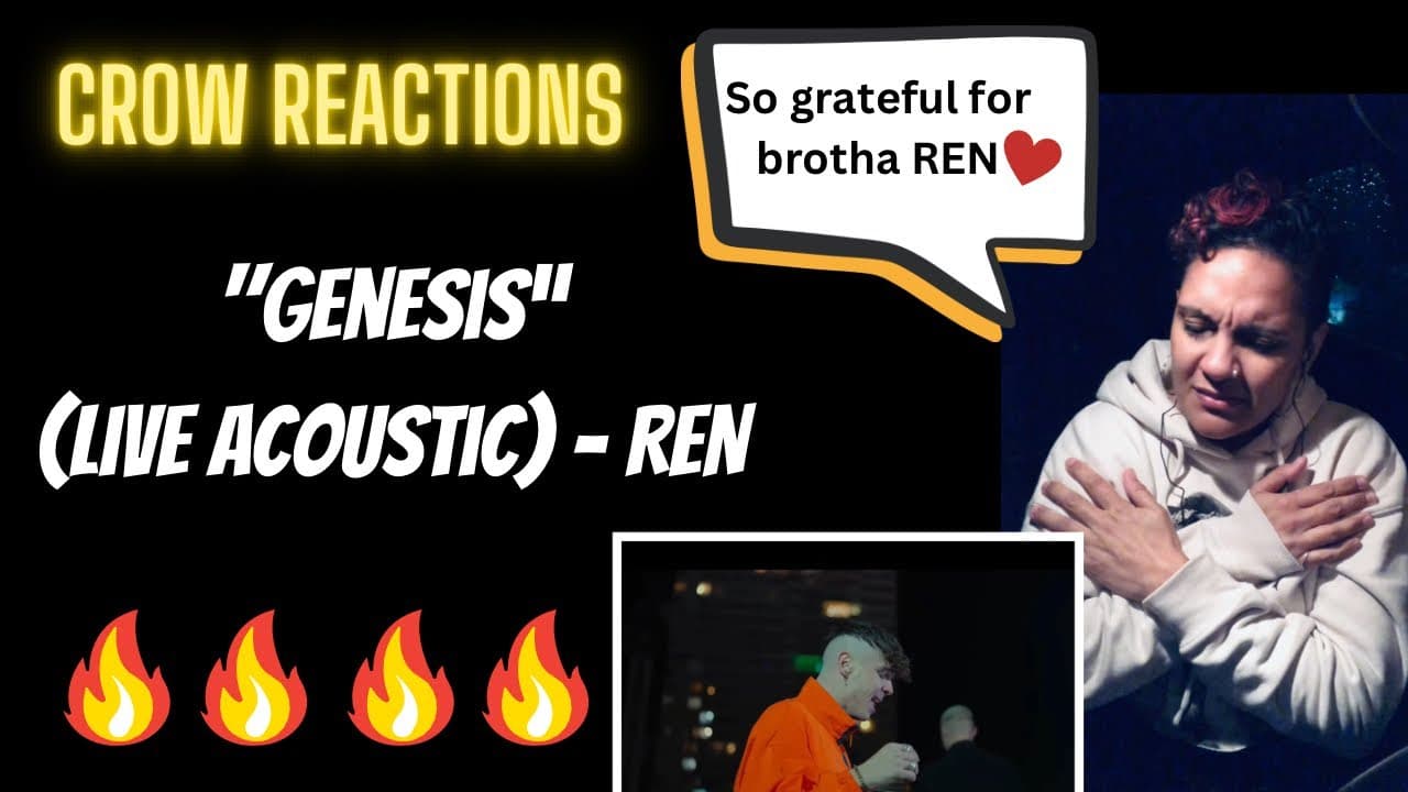 Genesis (Live acoustic) - REN 😍🙌🏽 GRATEFUL FOR YOU BROTHA REN🙌🏽❤️ The vocals were insane🔥🔥🔥