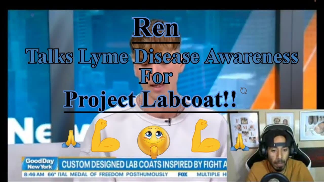 Ren Talking About Lyme Disease Awareness In NYC For Fox News!