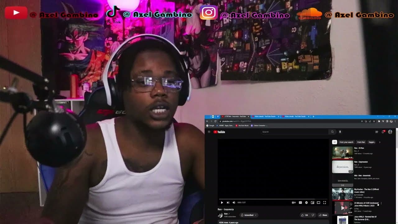 SLEPT ON SONG!!!  Ren - Insomnia REACTION