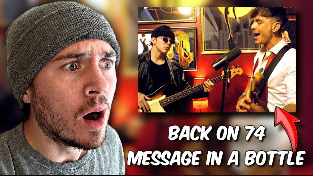 Ren - Back on 74 / Message In A Bottle (Live retake) | REACTION!
