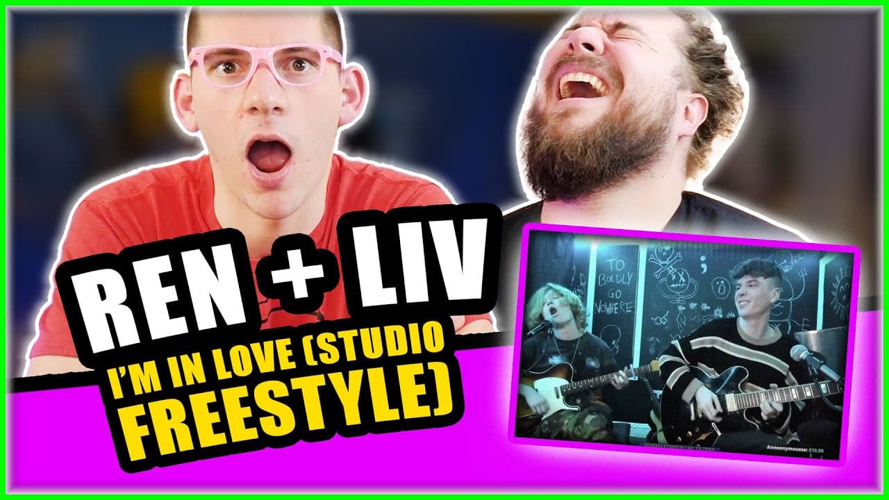 FIRST TIME HEARING Liv Sangster and REN "I'm In Love" (Live Studio Freestyle) Reaction
