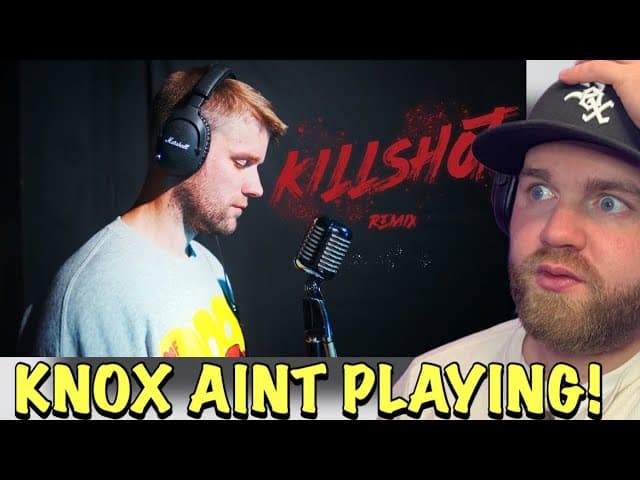 KNOX HIT THE INDUSTRY WITH A KILLSHOT | Eminem Remix - Knox Hill- Killshot (Reaction)