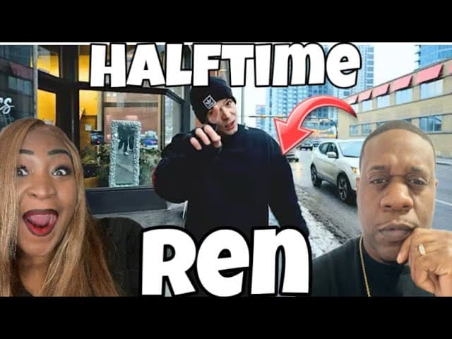 Explosive Lyrics!!  Ren  - Halftime (Reaction)