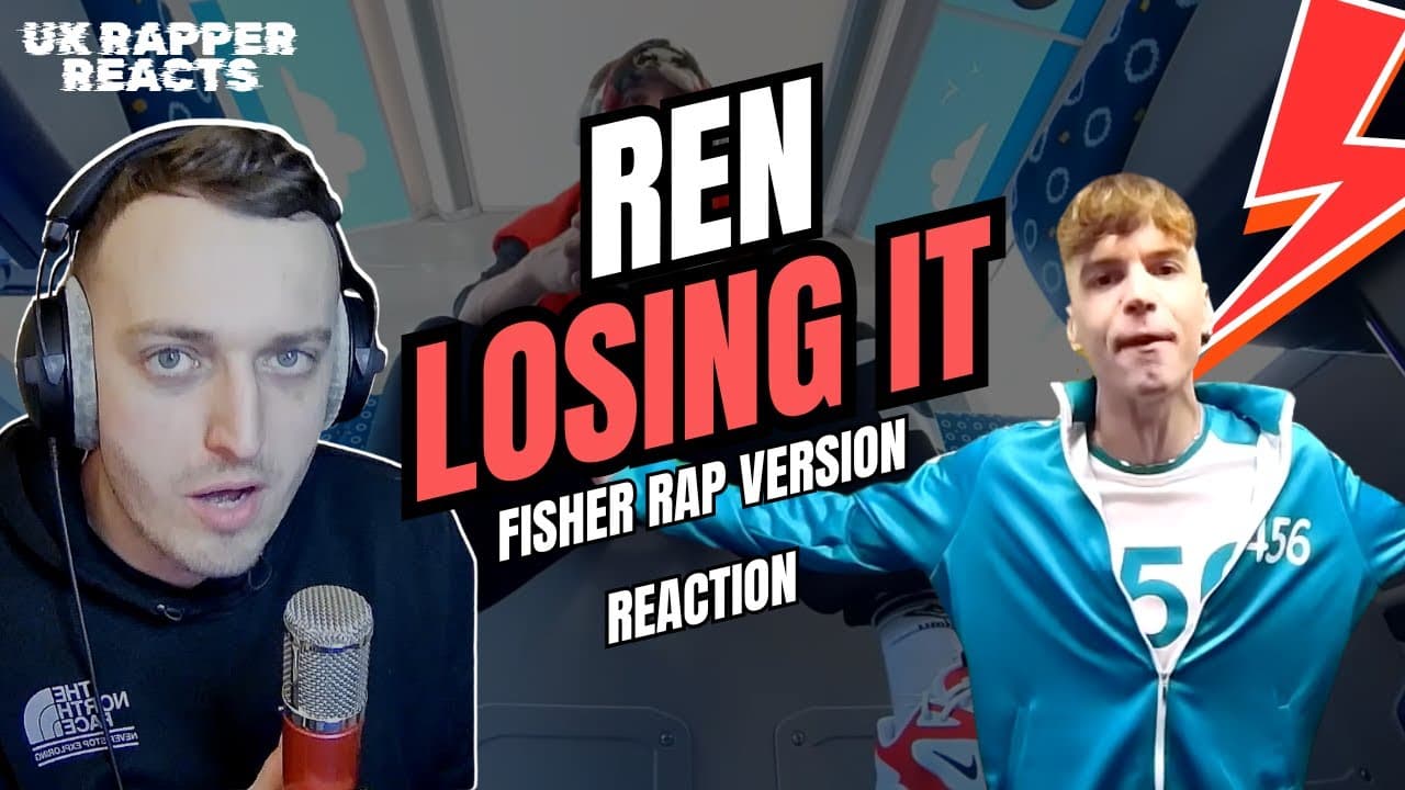 RAPPER REACTS to REN - LOSING IT (Fisher Rap Version) | Music Reaction | Zee TV