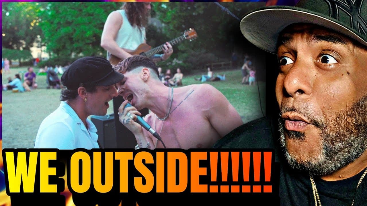 LOVE THIS!!! | Romain Axisa X Ren - Knockin' On Heaven's Door (jam in the Pavilion Gardens| REACTION