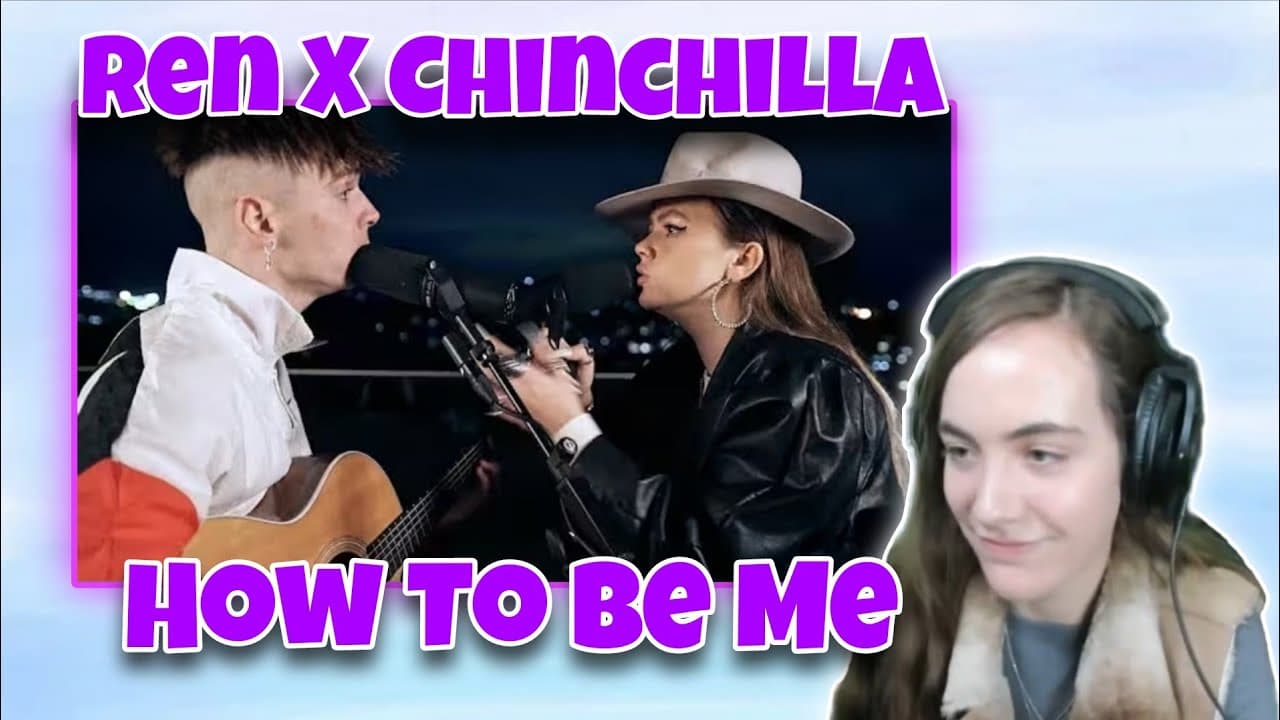Spectacular! | Ren X Chinchilla - How To Be Me (Live) Teen Gen Z Reacts!