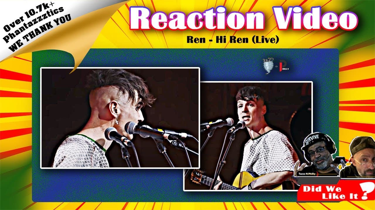 🎶Reacting to: Ren | Hi Ren (Live Version]🎶#ren #hiren #reaction