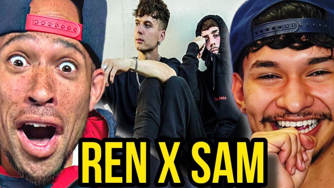 American Rapper FIRST REACTION to Ren & Sam Tompkins - Improvising Around Stevie Wonder + LATCH!