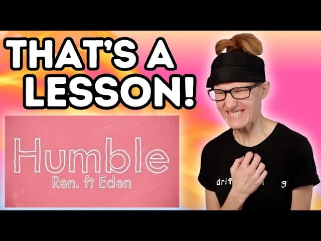Ren - Humble REACTION (Ft. Eden Nash) Lyme and MCAS Fighter (Full Analysis)