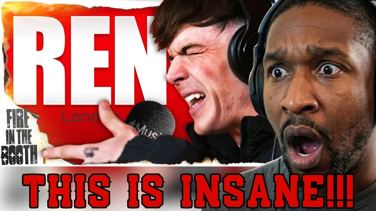 REN is in a LEAGUE of his own! | Fire In The Booth Reaction