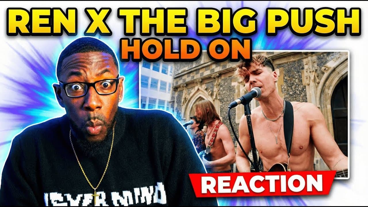 Retro Quin First Time Reaction to Ren x The Big Push’s Emotional Cover of "Hold On"