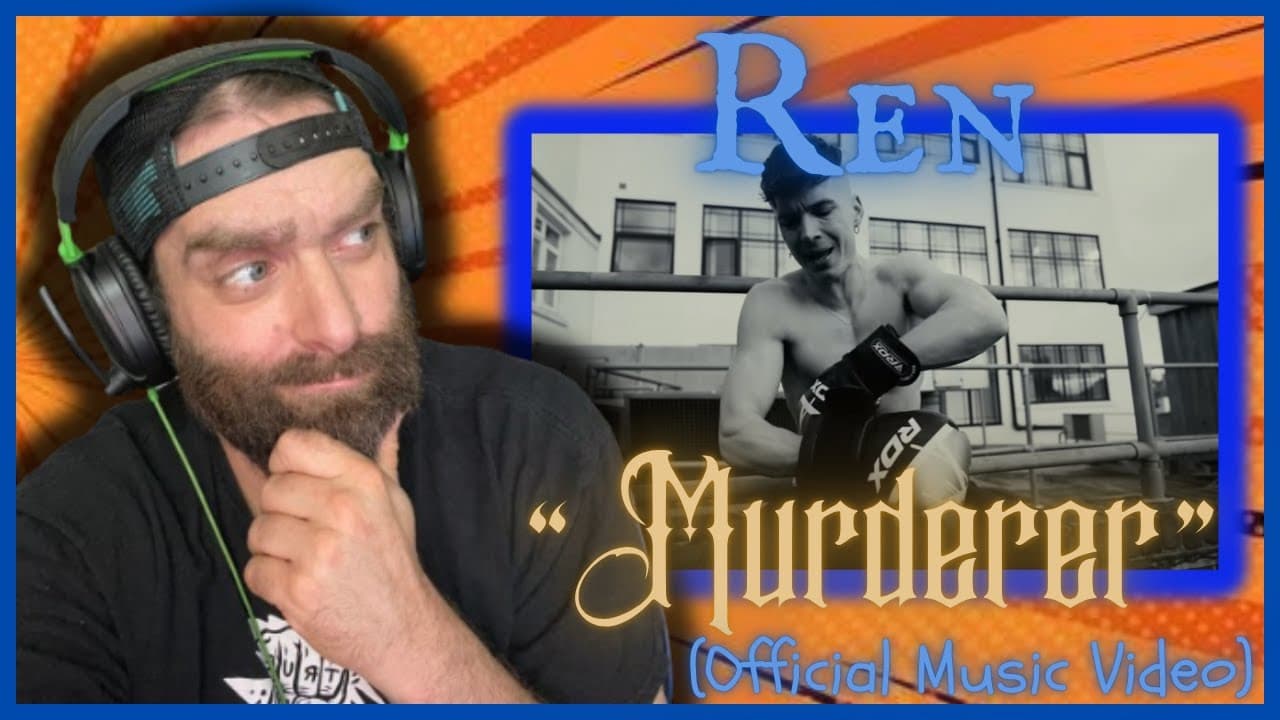 He's coming for you!! "Murderer" Official music video REN REACTION! Day 7 of 30