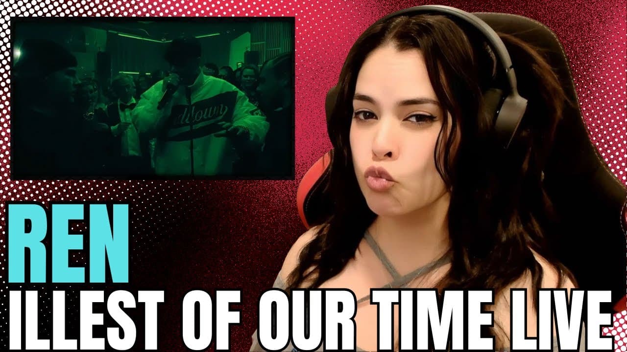 😮 Unbelievable! My First Reaction to Ren's Live 'Illest of Our Time' Performance 🎶