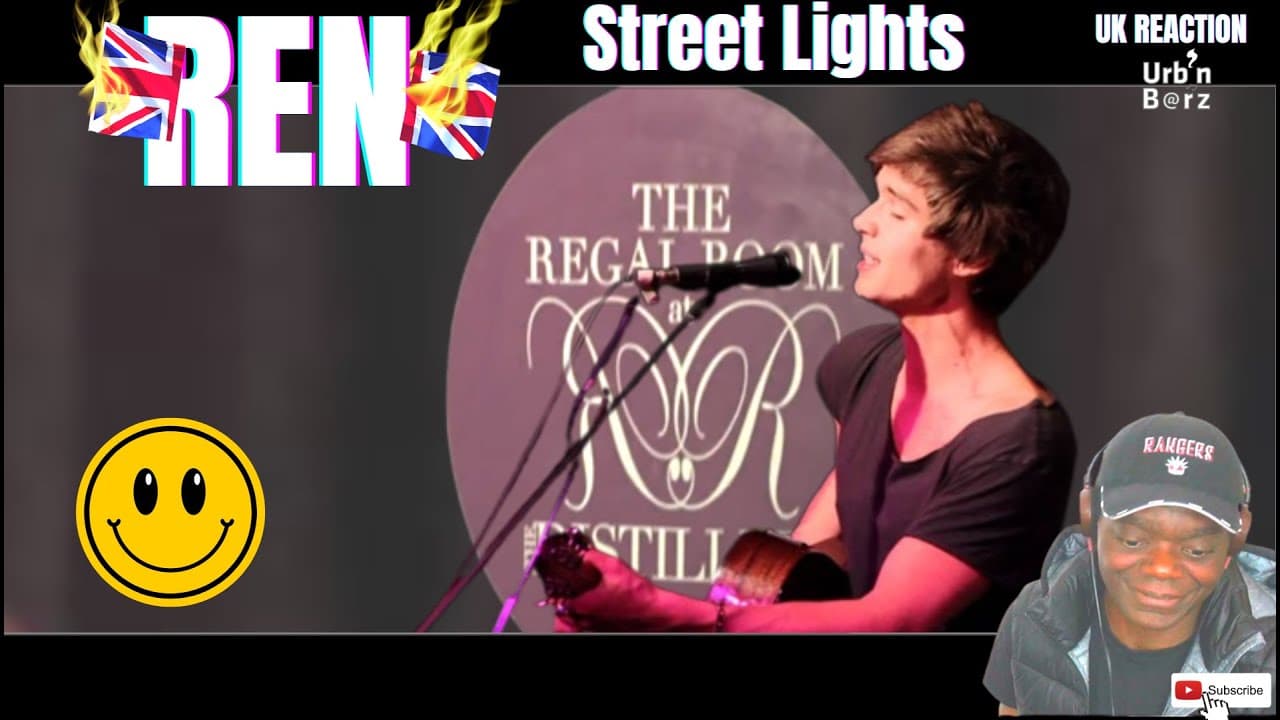 🇬🇧 😊 Ren made me smile. Urb'n Barz reacts to REN - STREET LIGHTS [Live at The Regal Room]