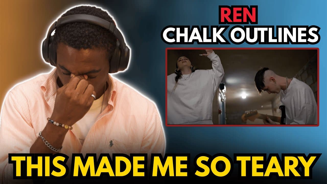 WHAT A DUET! | First Time Reaction To Ren X Chinchilla - Chalk Outlines (Live)